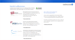 Desktop Screenshot of medservices24.de