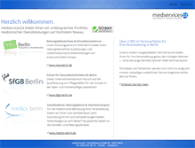 Tablet Screenshot of medservices24.de